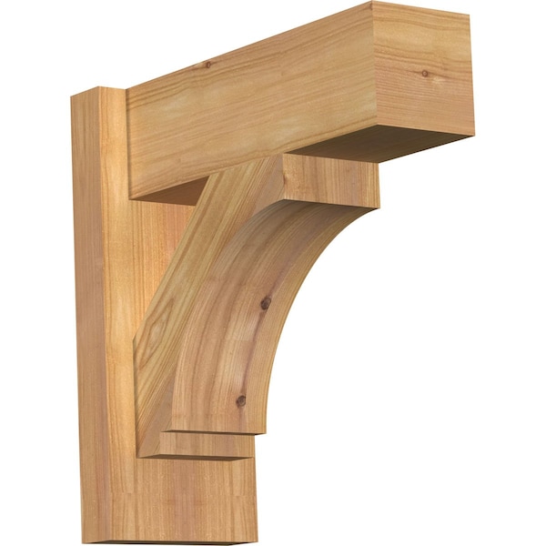 Ekena Millwork Imperial Block Smooth Outlooker, Western Red Cedar, 5 1/2"W x 14"D x 14"H OUT06X14X14IMP05SWR - main